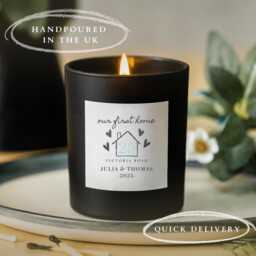 First Home Candle Candles Gift Gifts Card Cards Print Prints B - thumbnail 3