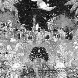 Duma Key Beach Towel, Stephen King Art, Pen Ink Illustration - thumbnail 2