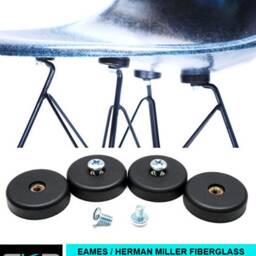 Eames Herman Miller Chair Shock Mounts, Coarse Thread, Set Of 4 - thumbnail 2