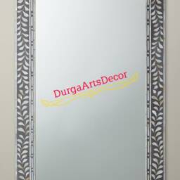 Mother Of Pearl Inlay Mirror Frame With Complimentary - thumbnail 2