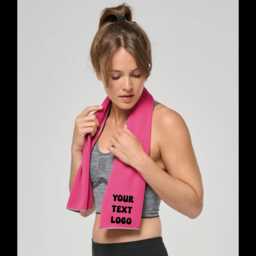 Custom Cooling Sports Towel, Personalized Gym Instant Cool Microfiber, Workout Fitness Lightweight Quick-Dry Towel For Running