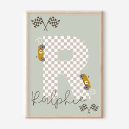 Car & Transport Set Of Prints, Perfect For A Playroom, Nursery Or Bedroom - Unframed - thumbnail 3
