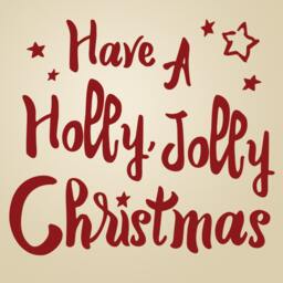 Christmas Wall Decal, Have A Holly Jolly Christmas, Vinyl Words, Holiday Window Decal - thumbnail 3