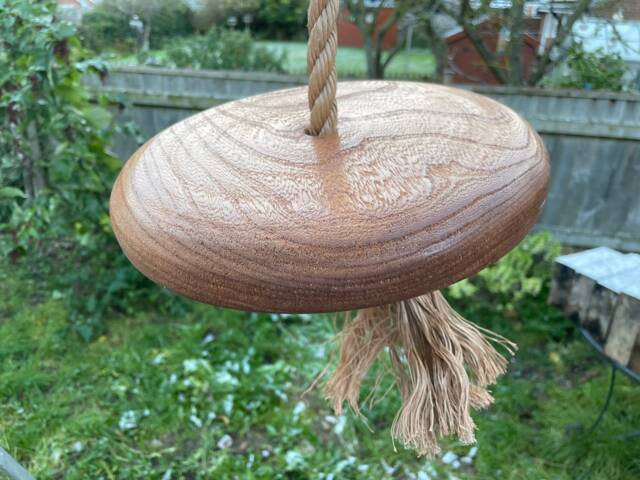 Button Swing/Monkey Swing Seat & Rope - image 1