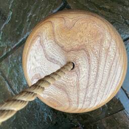 Button Swing/Monkey Swing Seat & Rope - thumbnail 3