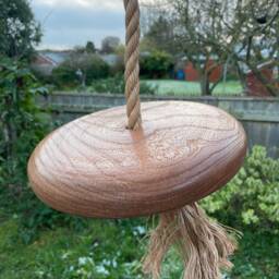 Button Swing/Monkey Swing Seat & Rope - thumbnail 2