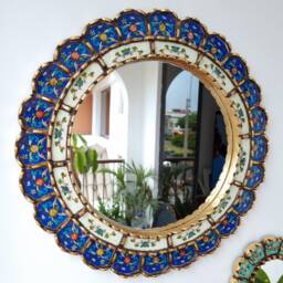 "Peruvian Mirrors ""Felicidad Azul " - thumbnail 2
