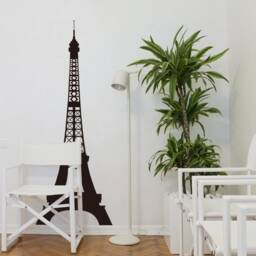 Eiffel Tower Ooh La Paris Vinyl Lettering Wall Saying Decal Sticker Decor Kids Room Nursery - 200 - thumbnail 2