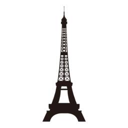 Eiffel Tower Ooh La Paris Vinyl Lettering Wall Saying Decal Sticker Decor Kids Room Nursery - 200 - thumbnail 3