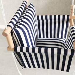 Cotton Canvas Baby Swing Montessori Toddler Indoor Hanging Chair - thumbnail 3