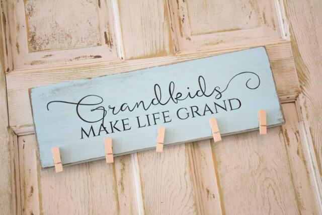 Grandkids Picture Frame Gift, Make Life Grand - image 1