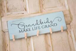 Grandkids Picture Frame Gift, Make Life Grand - thumbnail 1