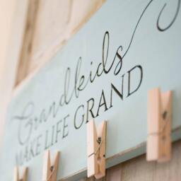 Grandkids Picture Frame Gift, Make Life Grand - thumbnail 3