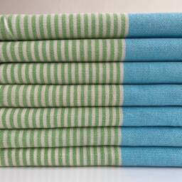 Personalized Turkish Beach Towel Sand Free, Quick Dry Cotton Peshtemal - thumbnail 2