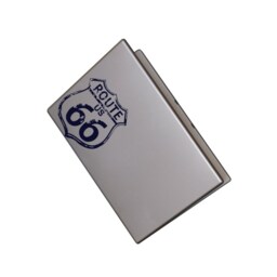 Route 66 Sign Vinyl Decal Rustic Road Trip Decor - thumbnail 2