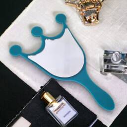 Custom Crown Hand Mirror Acrylic Vanity Mirror With Engraving - thumbnail 2