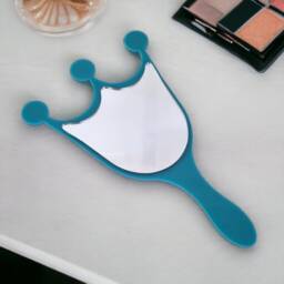 Custom Crown Hand Mirror Acrylic Vanity Mirror With Engraving - thumbnail 3