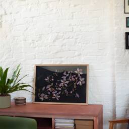 Extra Large Real Pressed Flower Art - Wall Decor 20x28 - thumbnail 3