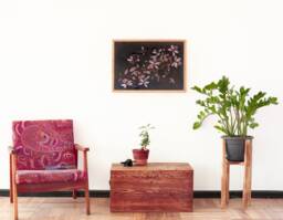 Extra Large Real Pressed Flower Art - Wall Decor 20x28