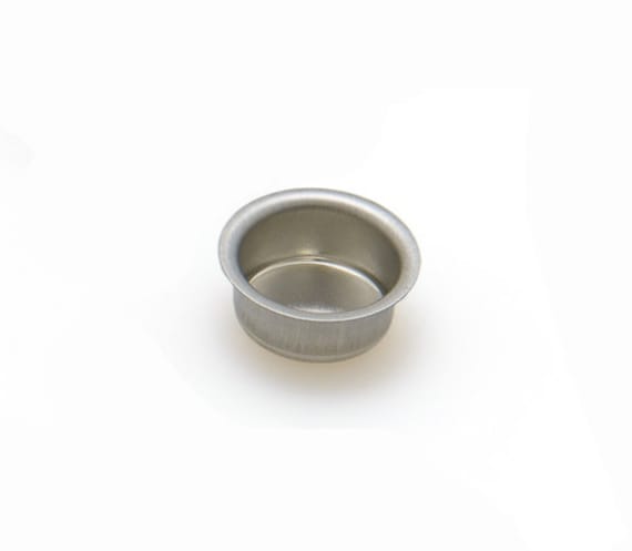 Spouts/Candle Holders For Advent Candles Tinplate - Silver Color ?? 22 Mm