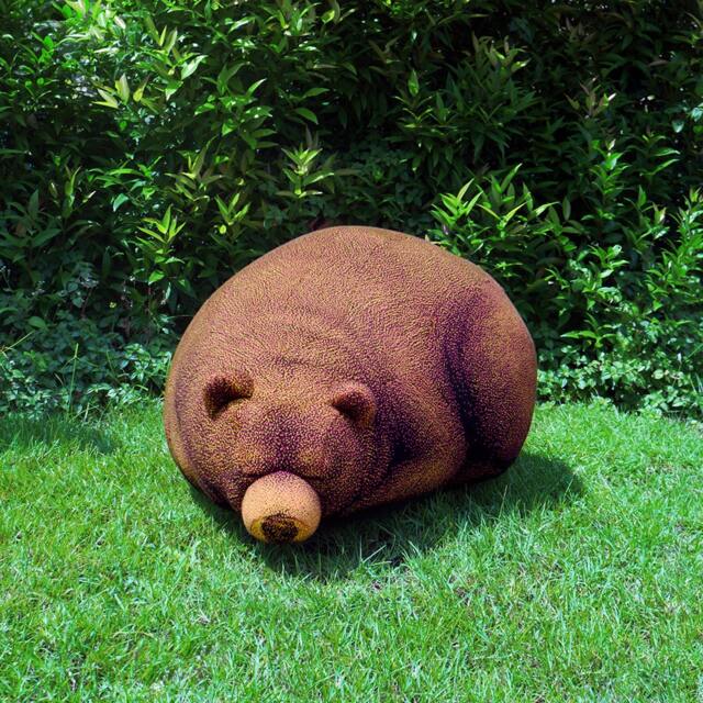 Sleeping Grizzly Cub Beanbag - Phone Number Must Be Included For Purchase - image 1