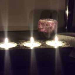 Onyx Marble Tea Light Holders - Square - 3 Hole, Candle Holders, Crystal Candles, Gifts - thumbnail 3