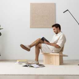 Solid Wood Armchair, Handmade Furniture - Trebal??ger - thumbnail 3