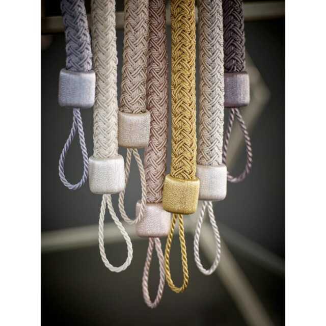 2xtresse Braided Rope Tieback - 7 Colours 870mm Embrace Pair - image 1