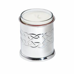 Celtic Knot Pewter Candle Votive - Wentworth - thumbnail 2