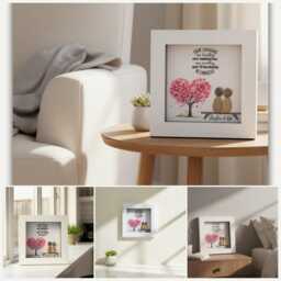 Personalised Friendship Pebble Art - Handmade Friends Gift For Bestie - thumbnail 3