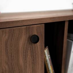 Mid-Century Sideboard, Dresser, Commode, Credenza Made Of Walnut Vaneer - Livlo O-S14 - thumbnail 4