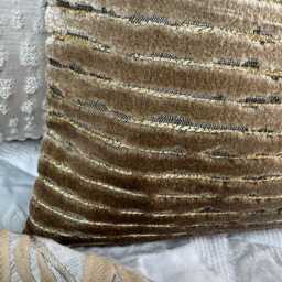 Luxury Velvet Cushion Cover - Handmade Double Sided Pillow Sham 12 X 20 - thumbnail 3
