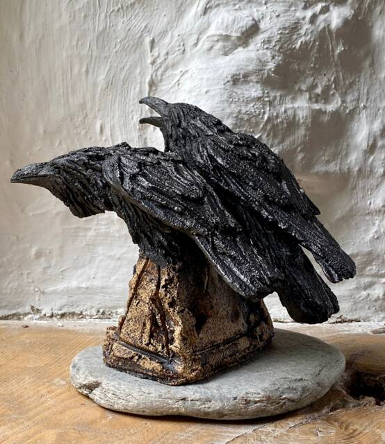 Two Ravens By Paul Szeiler - image 1