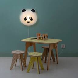 Children Wall Lamp. Panda - thumbnail 4
