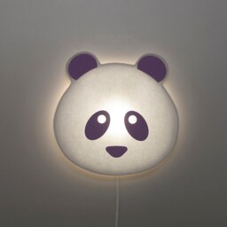 Children Wall Lamp. Panda - thumbnail 2