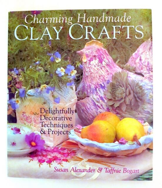 Making Clay Baskets All By Hand, Frames, Mirrors, Buttons, Tiles, Bowls-Detailed Full Color Hd Cover New 128 Pgs - image 1