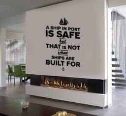 Wall Vinyl Decal Quote Inspirational Words Custom Quotes Center Decor For Your Modern Home - #1067Da - thumbnail 1