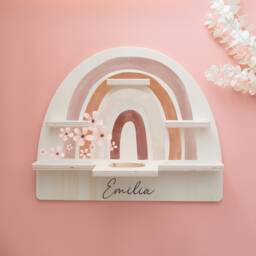 Tonie Shelf, Children's Room Decor For Girls, Christening Gift 1st Birthday Baby Toniebox 2, Shelf - thumbnail 3