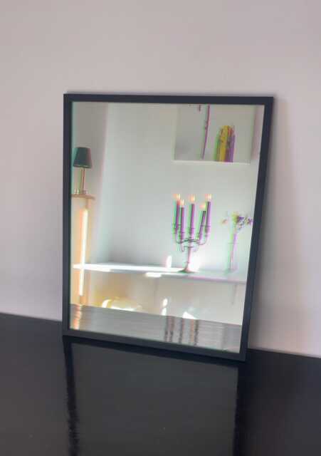 Rainbow Reflector Wavy Wall Mirror - image 1