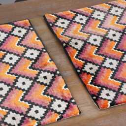"Set Of 2 Pcs, Velvet Pillow Cover, Vintage Pillow, 20.87"" X 23.03" - thumbnail 2