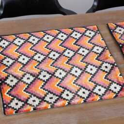 "Set Of 2 Pcs, Velvet Pillow Cover, Vintage Pillow, 20.87"" X 23.03" - thumbnail 3