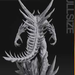 Diablo The Dark Lord 3D Printed Figure 110 Scale - thumbnail 4