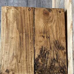 Rustic Reclaimed Small Table, Side Unit - thumbnail 2