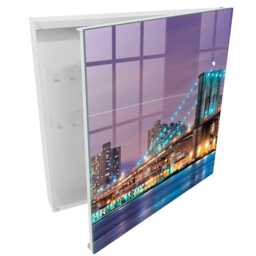City Bridge Key Cabinet For Home, Purple Box Photographic Cities, Architecture Lovers - thumbnail 2