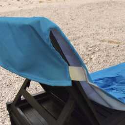 Manchester Blues - Player Montage Blue Football Sunbed Towel With Pockets - thumbnail 4