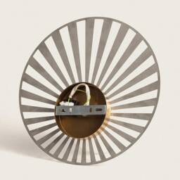 Sunny - Mid Century Glass Globe Wall Sconce Round Lamp & Elegant Lighting Fixture - thumbnail 4