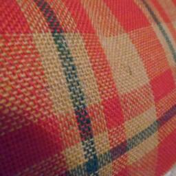 Burlap Plaid.red.natural.green.holiday Burlap Pillow Cover.christmas.holiday Decor.country Pillow.farmhouse Pillow.rustic Slipcover.winter - thumbnail 2