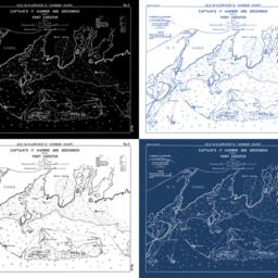 Antique Map Print Captain's Harbor, Greenwich & Port Chester - thumbnail 3