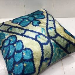 Silk Ikat Pillow Cover - 16x16 - Hand-Dyed Accent Cushion - thumbnail 4