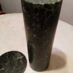 Green Marble Cylinder - thumbnail 4
